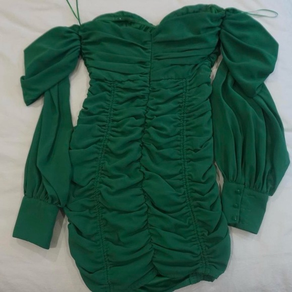 PENELOPE RUCHED DRESS size small - Picture 3 of 5